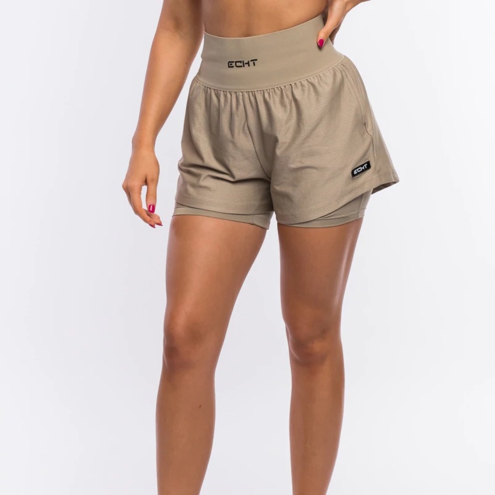 ECHT PARAMOUNT FLOW SHORTS Tan Beige